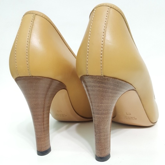 Classic Gucci Interlocking GG Pump Stacked Heel - Picture 2 of 8